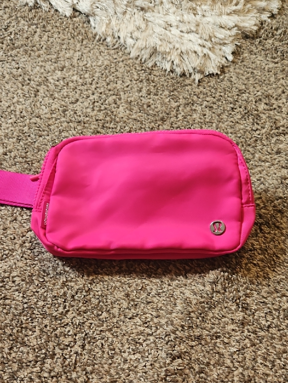 lululemon athletica Hot Pink Crossbody Belt Bag